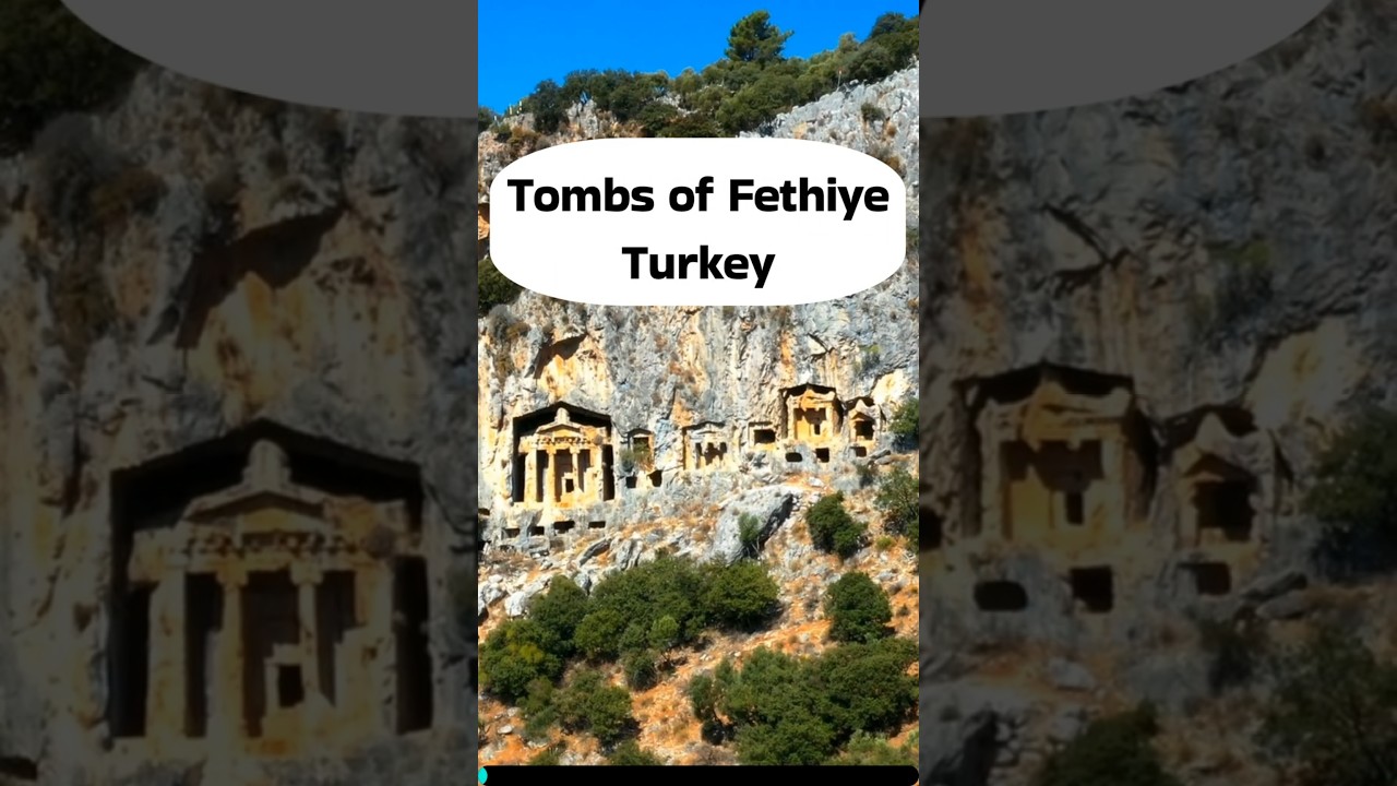 Discover the Ancient Rock-Cut Tombs of Fethiye, Turkey | Lycian Heritage in Muğla
