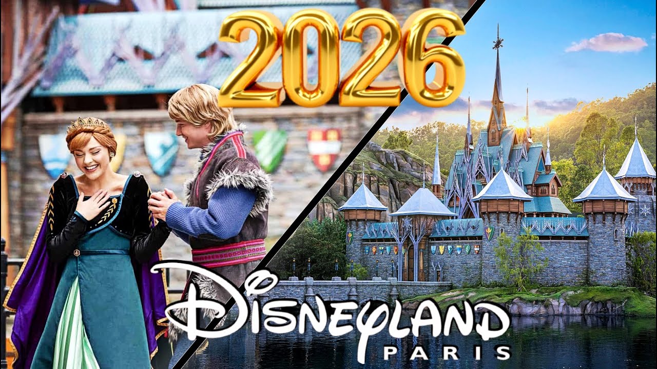 Новые аттракционы и развлечения появятся в Диснейленде в Париже в 2026 году!
