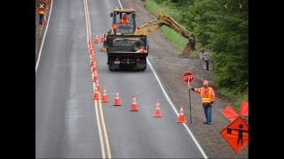 Traffic control flagger