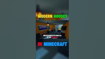 Modern Houses In Minecraft #minecraft #minecraftcommunity #viral #shorts #subscribe