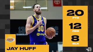 Jay Huff Posts MONSTER Stat Line Against Kings: 20 PTS, 12 REB, 8 BLK