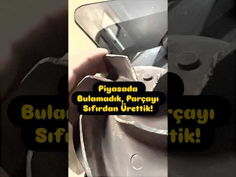 Piyasada BULAMADIK, Sıfırdan Ürettik! 🛠️🌀 #shorts #3dbaskı #tersinemühendislik