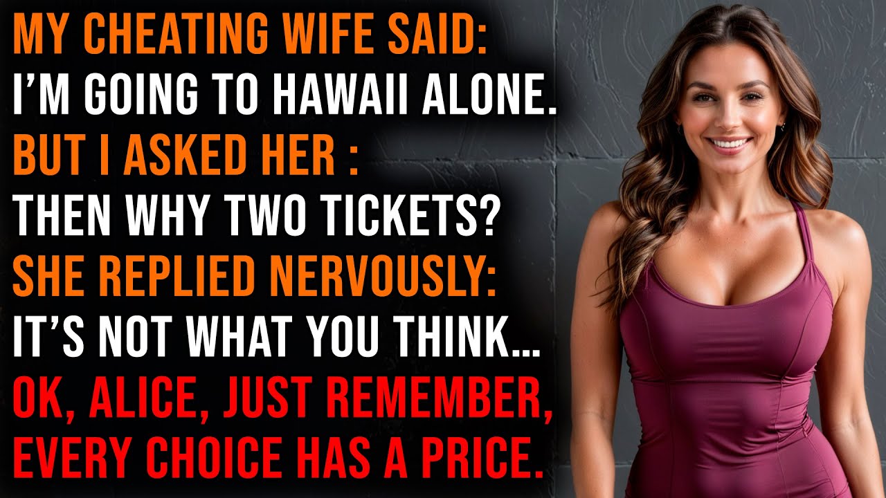Outline Video Cheating Wife Plans Hawaii Getaway with Her Lover, but Karma Hits Back