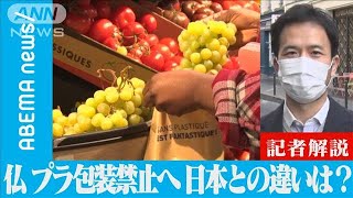 仏で野菜・果物のプラ包装禁止へ　一方の日本は・・・【記者解説】(2021年10月14日)
