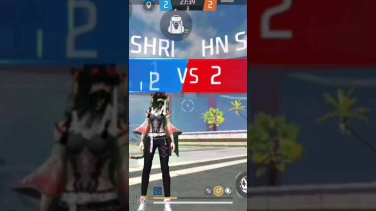 vk gamer i2d game play free fire max #automobile #1v1