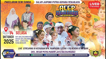 Live Streaming ACEP DARTAM BPK. MAHPUDIN & IBU SAMI ll BALEKAMBANG KEC. JONGGOL ll 14 OKT 2025 SIANG