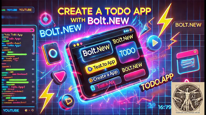 Bolt.new - Build a web Application. - Step by Step tutorial