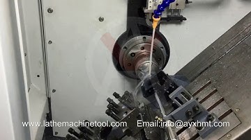 Slant Bed Gang Tool CNC Lathe with auto feeder