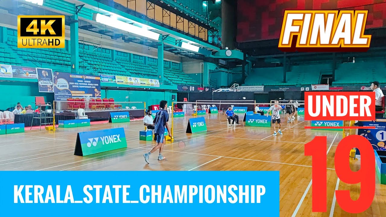 KIRAN NOGUCHI VS DHARMIK ___ UNDER 19 SINGLES FINAL KERALA STATE ...