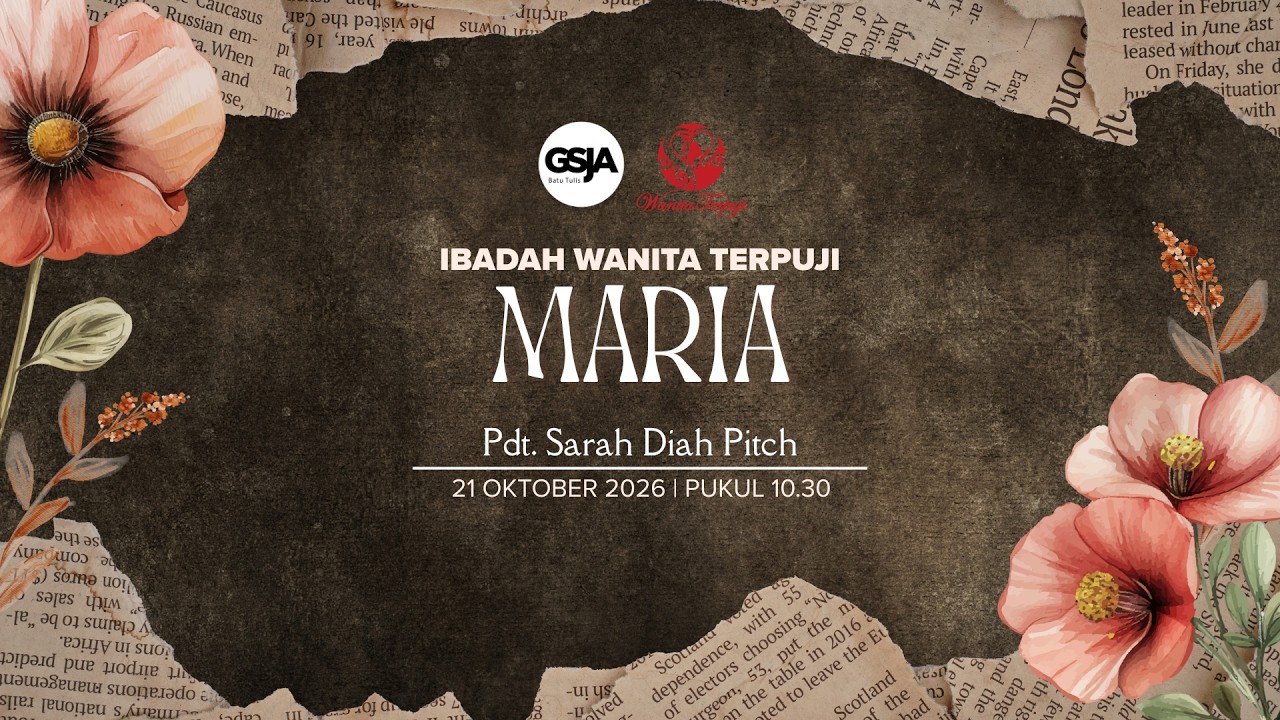 LIVE - IBADAH WANITA -  20 Oktober 2026