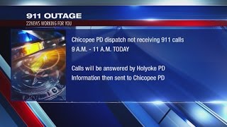 Chicopee 911 outage