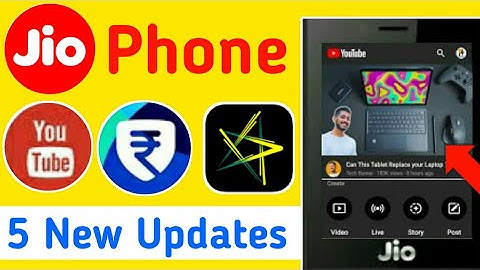 🔥🔥Jio Phone 5 New Updates Today 2020 || Jio Phone New Update 2020 🔥🔥
