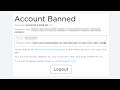 I Actually Got BANNED On Roblox Again...