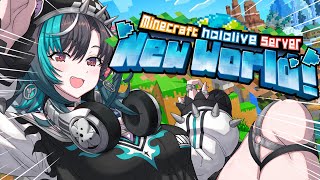 【Minecraft /マイクラ】新鯖きちゃ~~~!!新しい歴史作るぞ!【#輪堂千速 / #hololivedev_is #FLOWGLOW 】