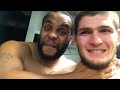 Khabib and DC Having Fun Together