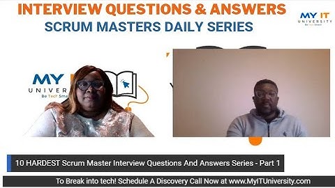 10 HARDEST Scrum Master Interview Questions & Answers (with real-life scenarios)