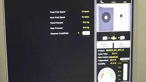 DEK Horizon 03i screen printer for smt pcb assembly