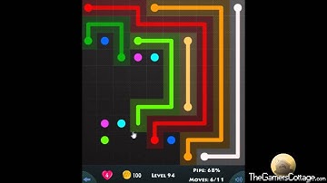 Flow Game Level - 634 [10x10] Mania Connect the Dots