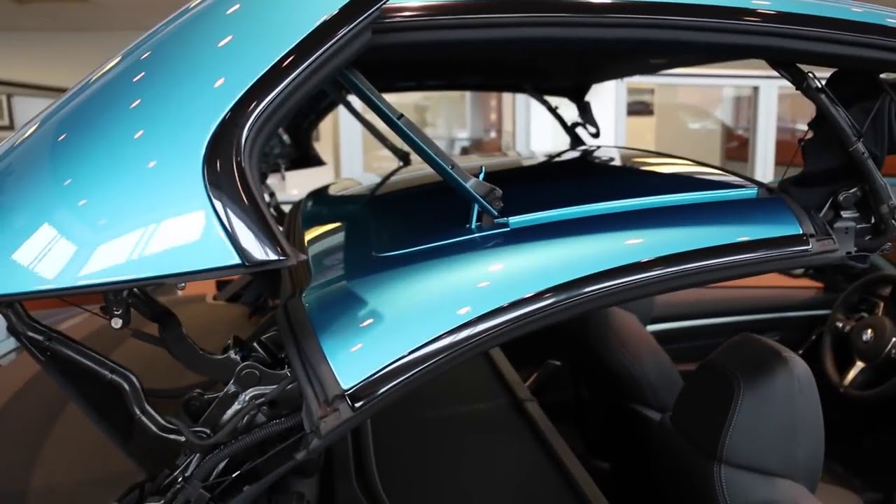 BMW 440i Convertible 2018 Snapper Rocks Blue - YouTube