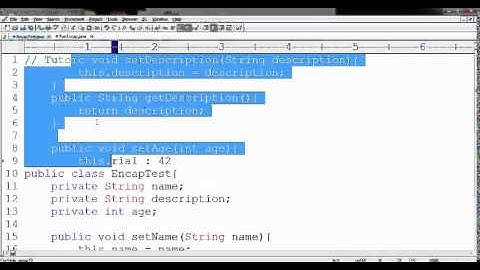 Java Programming Tutorial #42  - Encapsulation in Java