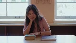Young Woman Reading a Book | Sad Person HD Free Stock Video | No Copyrights | All Video Free
