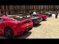 Supercars at Salon Prive - Cars at the Palace - LOUD revs and sounds - (2/7/17)