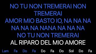 Mina Amor Mio - Karaoke Cori