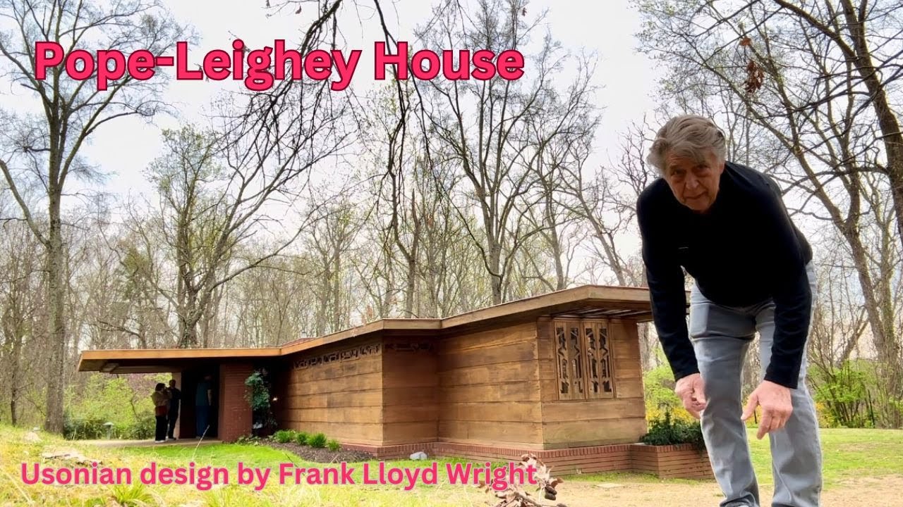 Pope Leighey House designed by Frank Lloyd Wright, Fairfax, Virginia