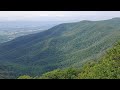 Shenandoah N.P. View from top of Hawksbill Mountain. July 5, 2022