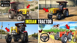 Top 5 indian tractor game l top 5 tractor game for android l Best tractor simulator games android screenshot 2