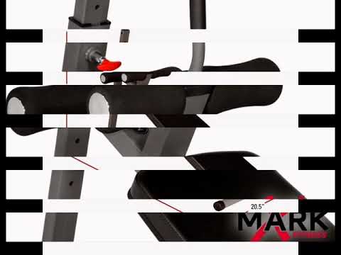 Review Xmark 12 Position Ergonomic Adjustable Decline Ab Bench Xm