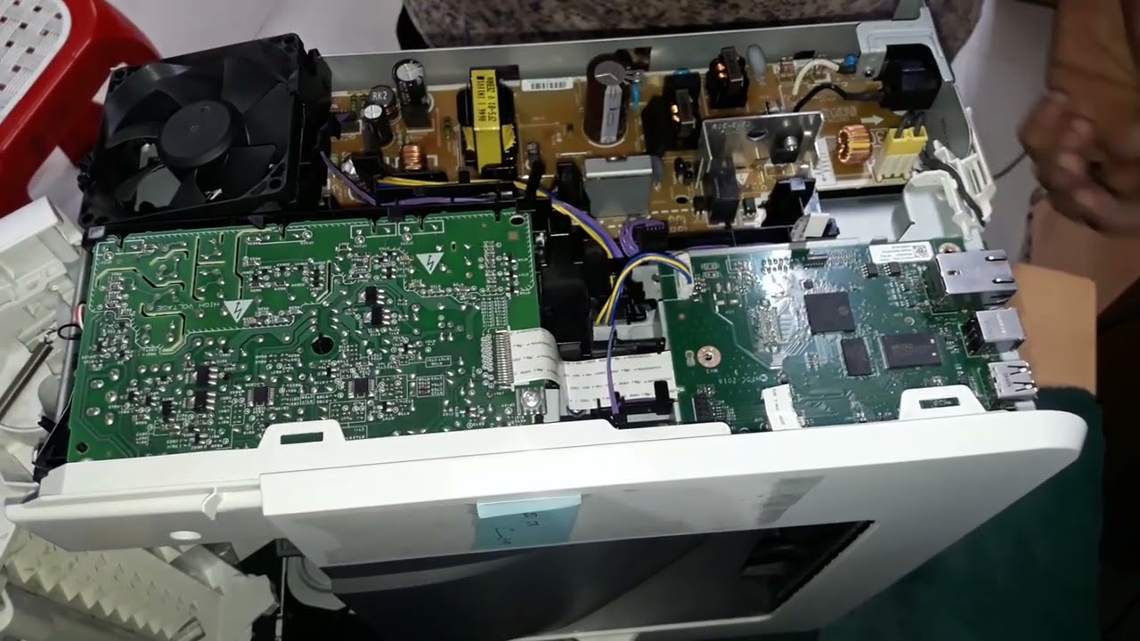 HP LaserJet M404dn replace Formatter PCA