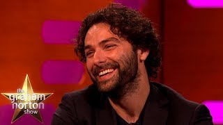 Aidan Turner LOVES This Sexy Poldark Knitwork | The Graham Norton Show