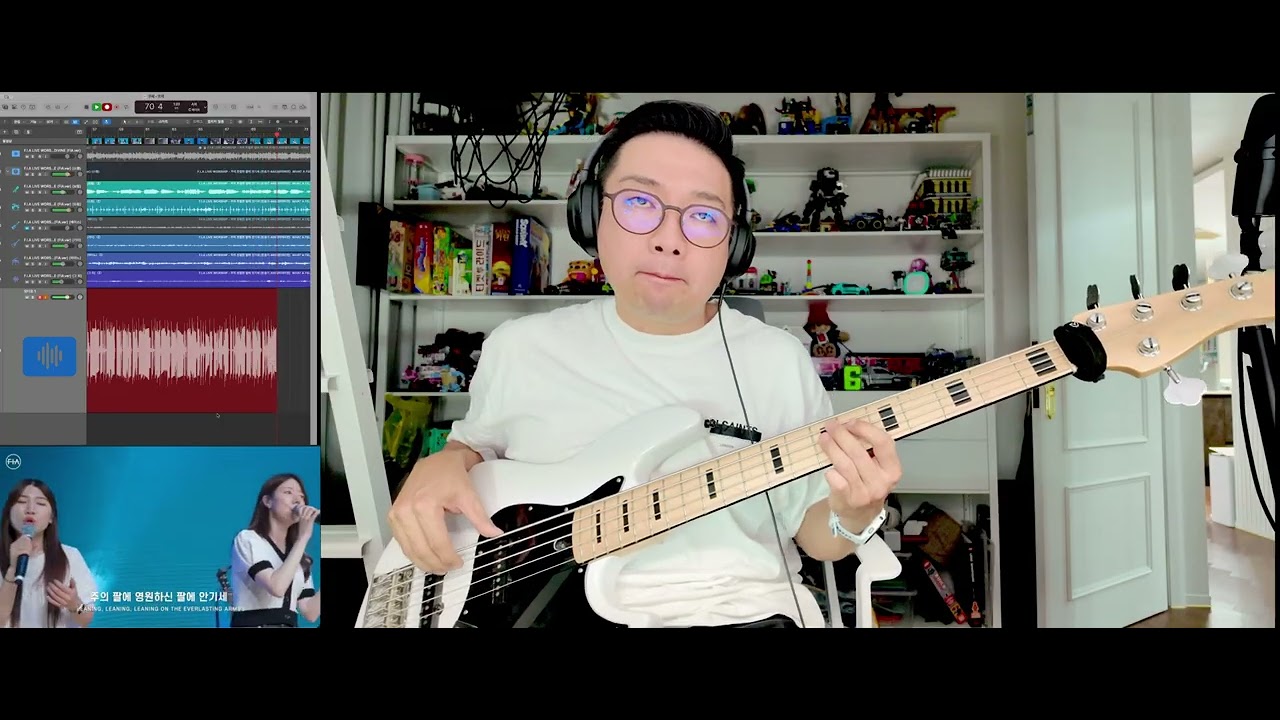 [F.I.A LIVE WORSHIP] 주의 친절한 팔에 안기세 Bass Cover