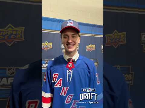 Get to know Ben MacBeath! 🤗 #nyr #nhldraft #nhl #gettoknowme