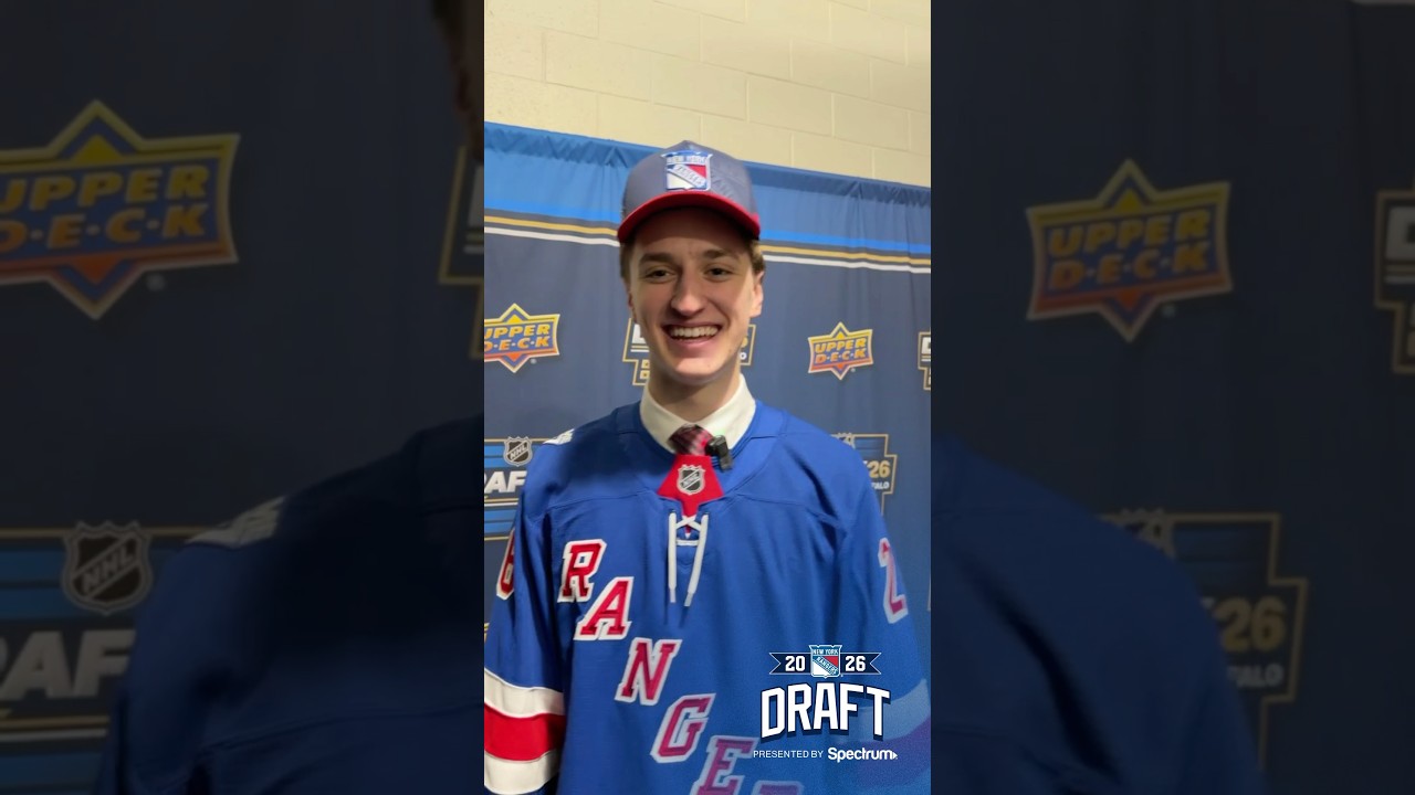Get to know Ben MacBeath! 🤗 #nyr #nhldraft #nhl #gettoknowme