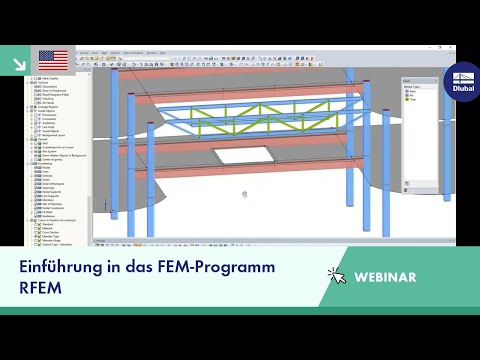 [EN] Webinar 1: Einführung in das FEM-Programm RFEM