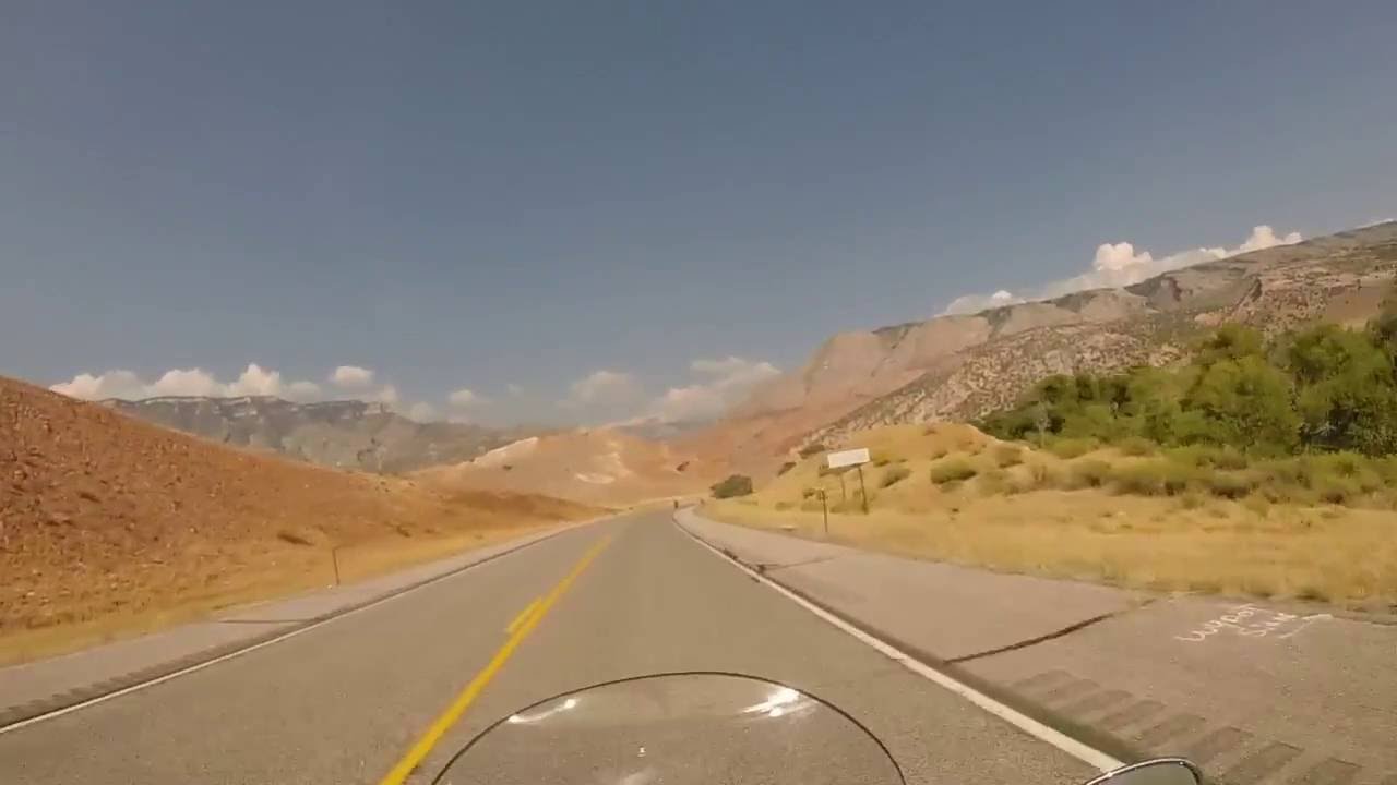 Hwy 14 E, Shell, WY to Mountain Condensed 2016 Bike Trip Pt. 4 YouTube