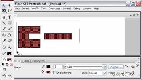 Flash Tutorials: Merge & Object Drawing Model