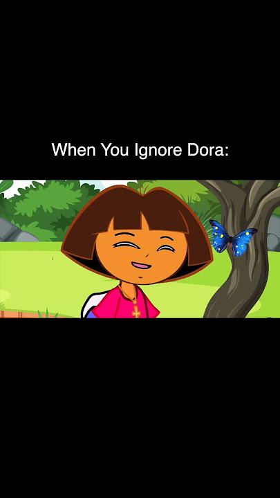 When You Ignore Dora
