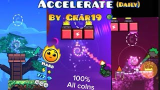 Accelerate 100% all coins - grar19 (daily level)