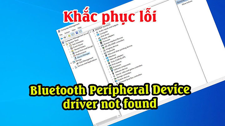 Lỗi không kết nối bluetooth trên laptop win 7