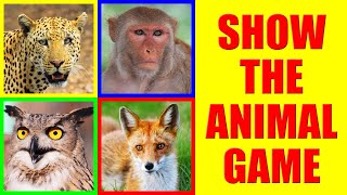 Show Me The Zoo Animal Game For Kids - Where Is The Animal?