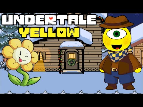 Видео: ЖЁЛТЫЙ АНДЕРТЕЙЛ В СНОУДИНЕ! - Undertale Yellow - Прохождение на русском | Стрим