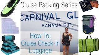 How to Pack - Check In Luggage - 7 Day Caribbean Cruise