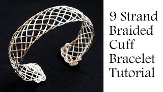 Jewelry Tutorial : 9 Strand 