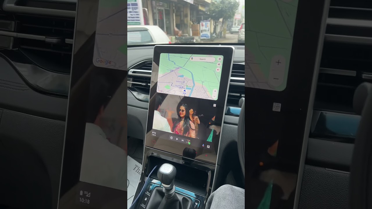 First Time Playing Youtube In Mg Hector 