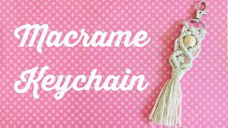 Macrame Keychain | Audrey&#39;s Jar