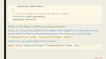 Finding Continuous Subarrays in Java