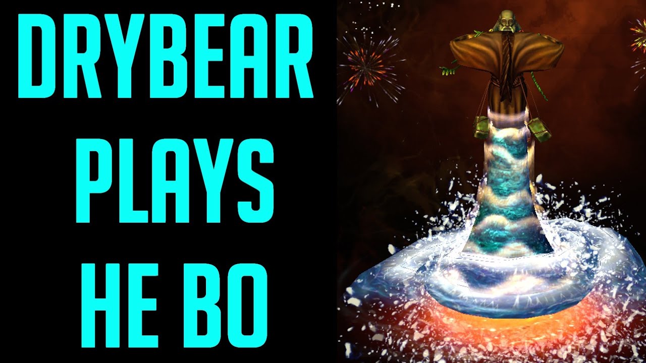 SMITE Drybear plays He Bo in the Arena - Live Gameplay Commentary